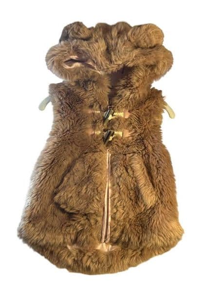 12-18 Month Fur Style Body Warmer