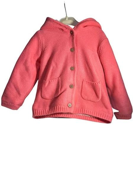 12-18 Month Pink Fur Lined Jacket
