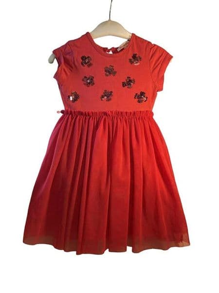 12-18 Month Red Tulle Dress