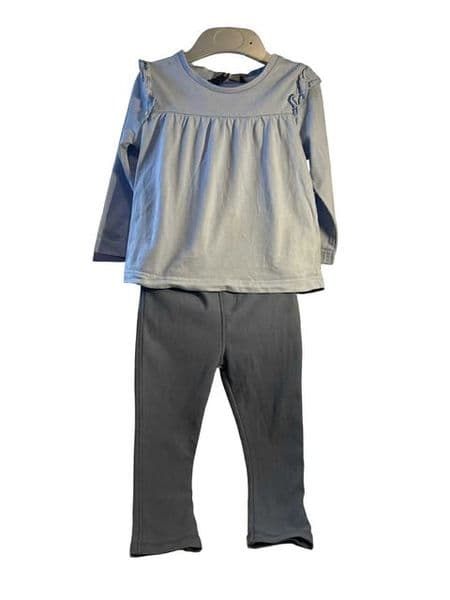 12-18 Month Shades of Blue Leggings and Top