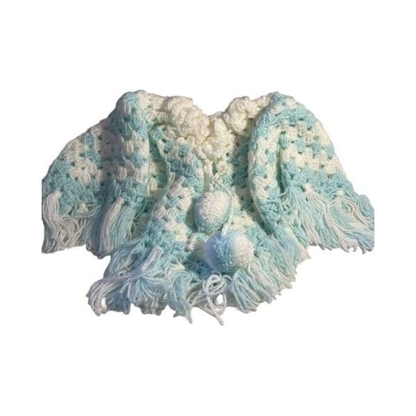 12-18 Months New Mint Poncho