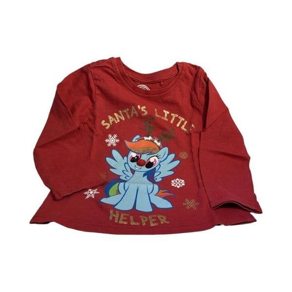 12-18 Months Santa Helper Top