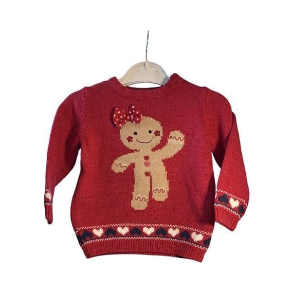 18-24 Month Gingerbread Girl Jumper