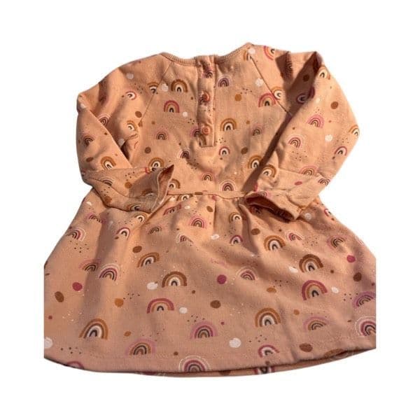 18-24 Month Salmon Rainbow Dress