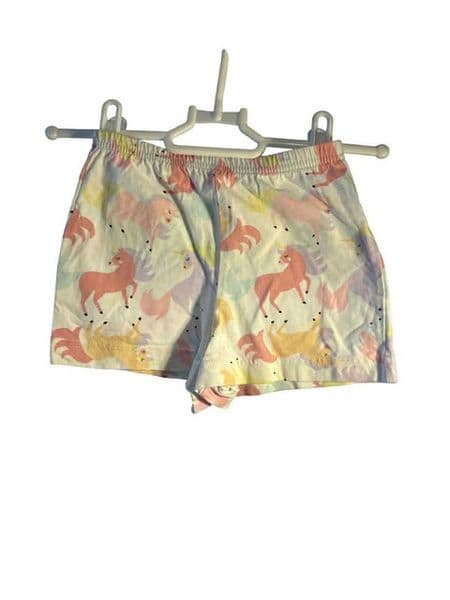 18-24 Months Unicorn Print Shorts