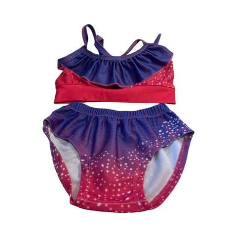 2-3 year Pink & Blue Bikini