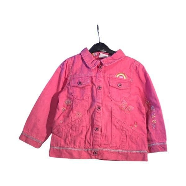 2-3 Year Pink  Denim Jacket