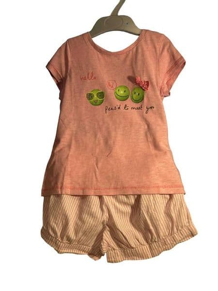 2-3 Year Pink Shorts and Top