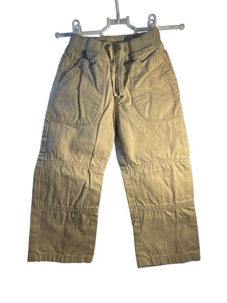 2-3 Year Stone Canvas Trousers