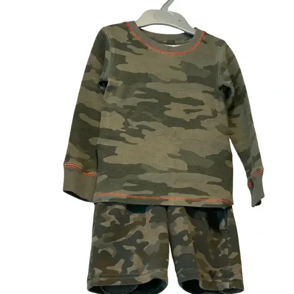 3-4 Year Camo Shorts and Top