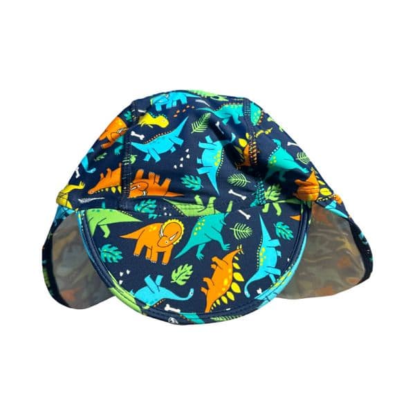 3-4  Year  Dinosaur Print Swim Hat
