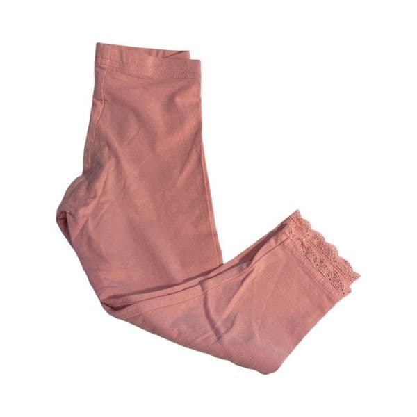 3-4 Year Lace Trim Leggings