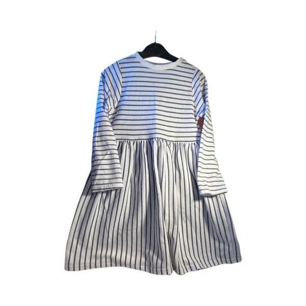 3-4 Year Navy Striped Dress