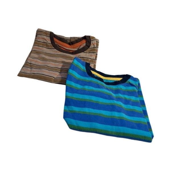 3-4 Year Pack of 2 Striped Tops