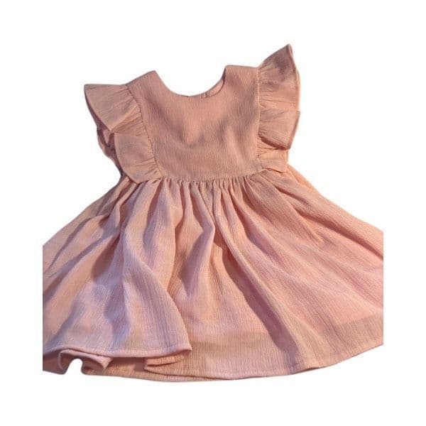 3-6 Month Blush Lined Dress