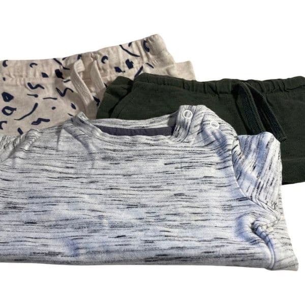 3-6 Month Bundle of 2 Trousers and a Top