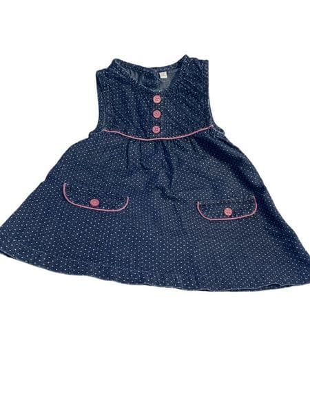 3-6 Month Denim Style Dress