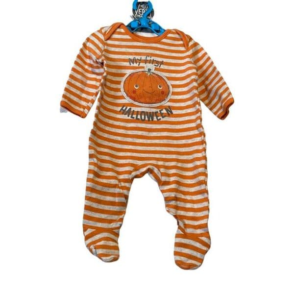 3-6 Month First Halloween Sleepsuit