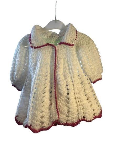3-6 Month Hand Made Matinee Coat