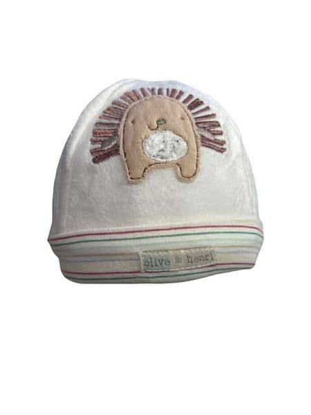 3-6 Month Olive and Henri Hat