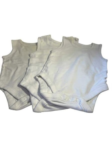 3-6 Month Unisex Sleeveless Body