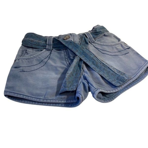 4-5 Year Denim Shorts with Belt