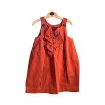 4-5 Year Pink Cord Pinafore Dress