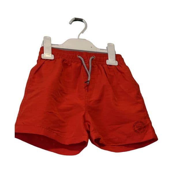 4-5 Year Red Swim Shorts