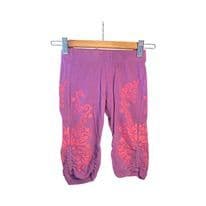 4 Years Purple 3/4 Trousers