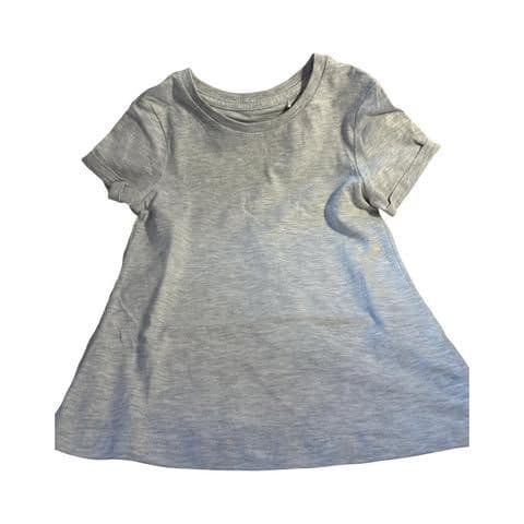 5-6 Year Grey Short Sleeved Tee Shirt
