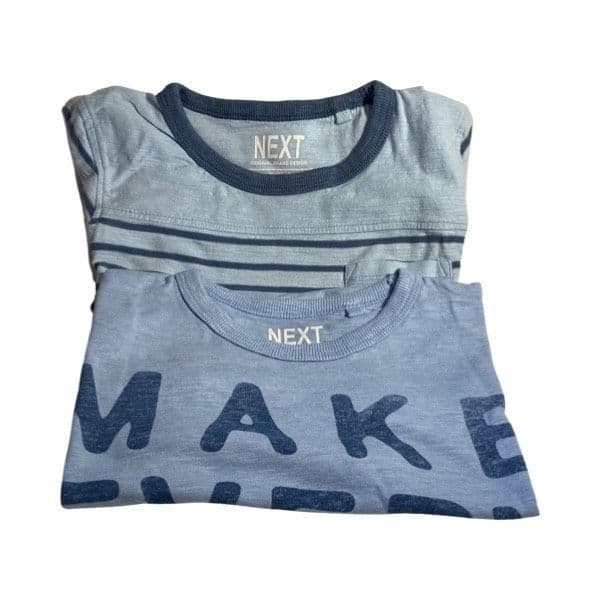 5-6 Year Set of 2 Blue Next Tops
