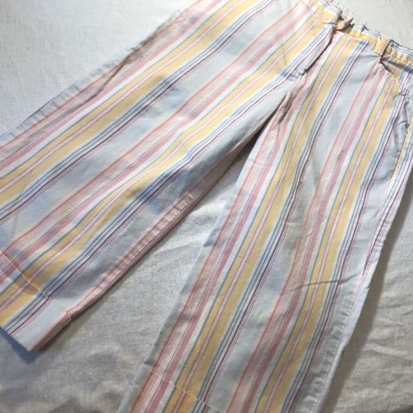 5-6 Years Candy Stripe Turn Up Trousers