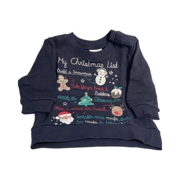 6=12 Month Christmas List Sweat