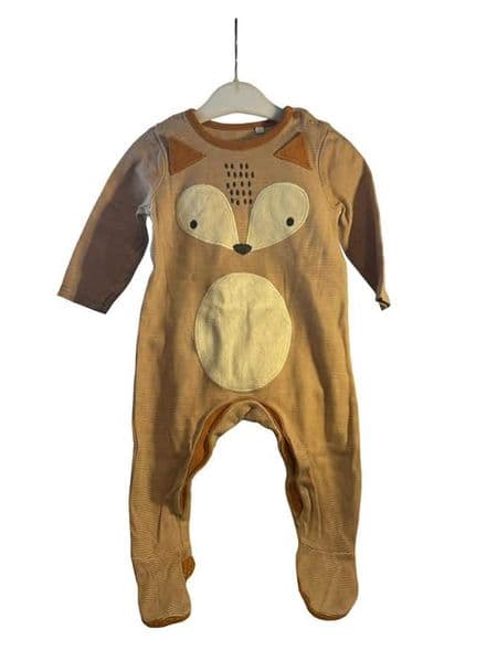6-9 Month Little Fox Sleepsuit