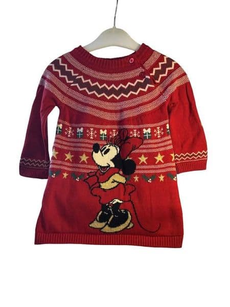 6-9 Month Minnie Mouse Christmas Dress