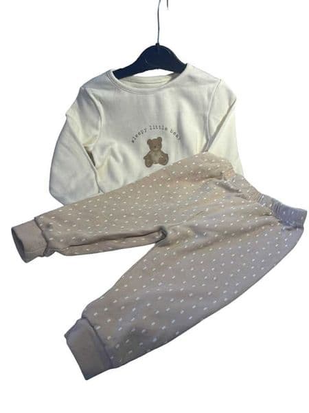6-9 Month Sleepy Bear Pyjamas