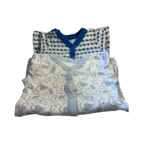 9-12 Month Dinosaurs and Whales Sleepsuits