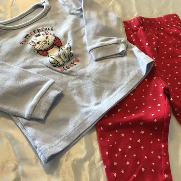 9-12 Month Marie 2 Piece Pyjamas
