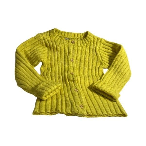 9-12 Month Yellow Cardigan