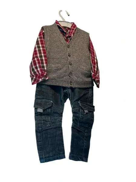 Boys Matalan & 2-3 Year Next Smart Casual 3-Piece Outfit Set