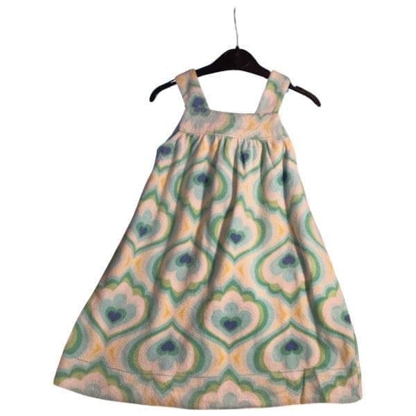 Gap Girls Retro Heart Print Sun Dress 2 Years