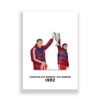 Aberdeen Print | Alex Ferguson 1982