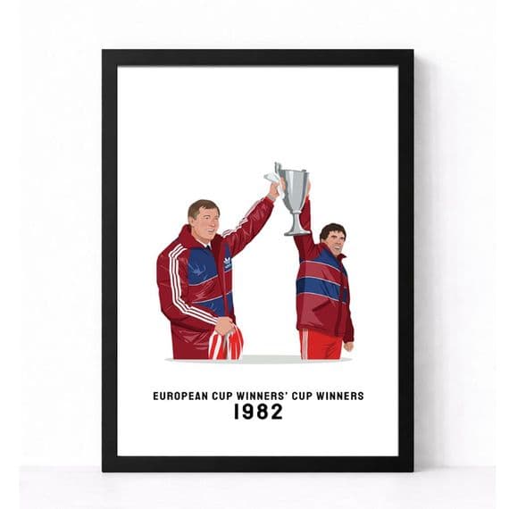 Aberdeen Print | Alex Ferguson 1982