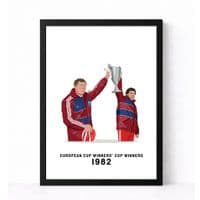 Aberdeen Print | Alex Ferguson 1982