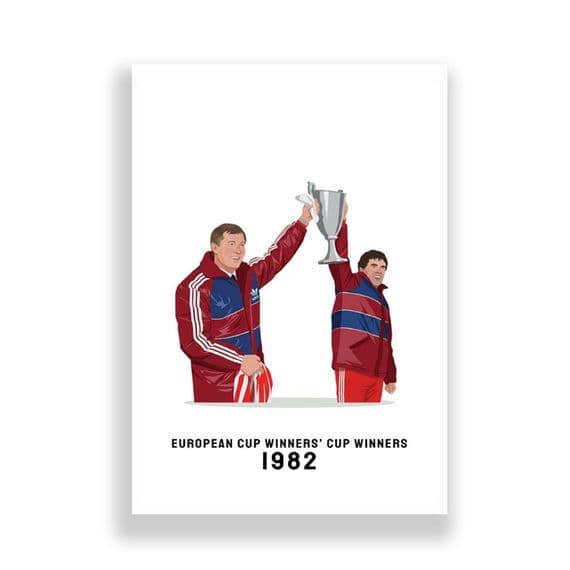 Aberdeen Print | Alex Ferguson 1982
