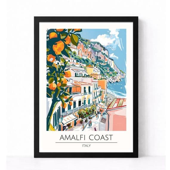 Amalfi Coast | Italy | Travel Print