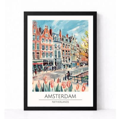 Amsterdam | Netherlands | Travel Print