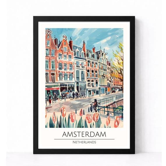Amsterdam | Netherlands | Travel Print
