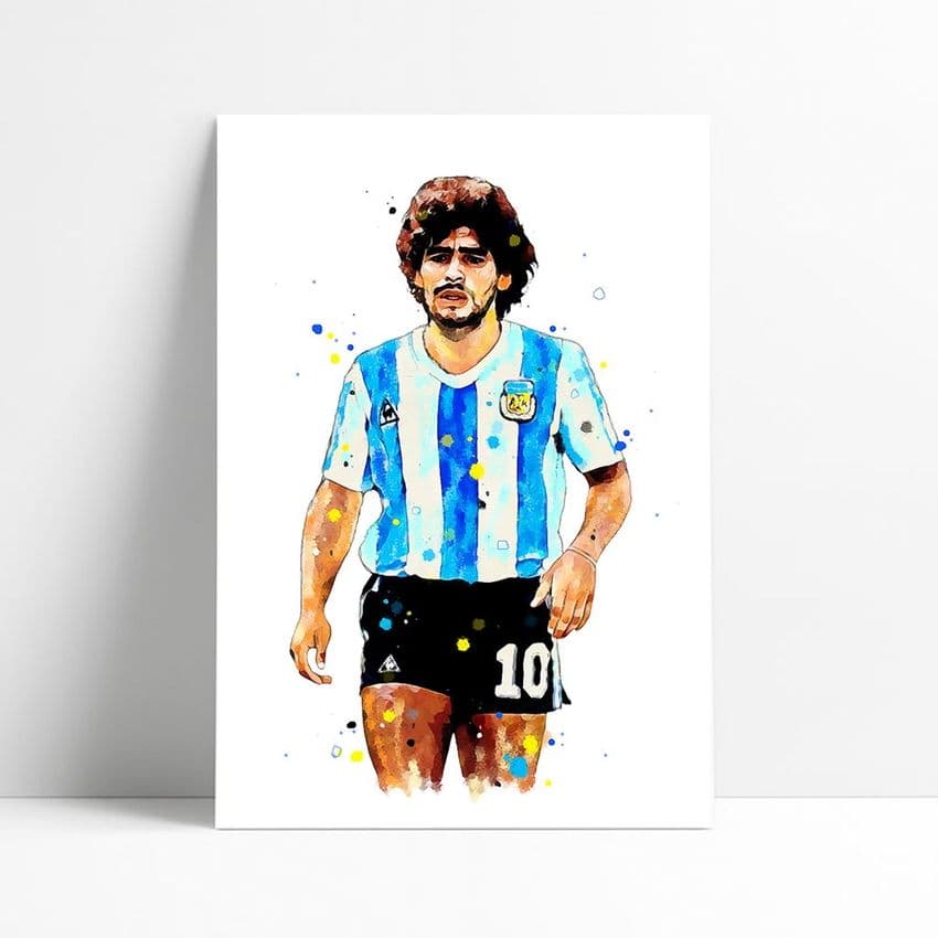 Argentina | Diego Maradona Art Print (1)