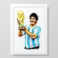 Argentina |  Diego Maradona Art Print (2)